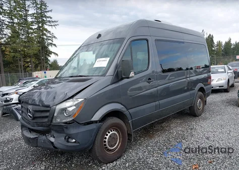 2017 Mercedes-Benz Sprinter 2500 Standard Roof V6 from USA, damaged, VIN WDZPE7CD1HP574519